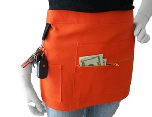 Sleeveless Denim <b>Half</b> Jean <b>Apron</b> Everyday Waist Promotional <b>Apron</b> - Product Image 4