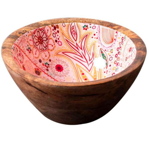 Vaisselle en bois pour servir des aliments Bol poli avec finition naturelle pour restaurant et fête - Product Image 2