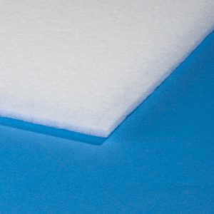 Fabricant vente en gros classe M5 (forme en W) filtre à air blanc 10Mm épaisseur filtre fin tapis K3-150 pour les systèmes de ventilation - Product Image 1