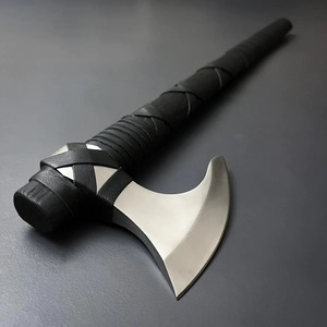 Hand-Forged Viking Survival <b>Axe</b> with High Quality Leather Sheath Ash Wood Handle 1.5 KG Weight Custom <b>Axe</b> Tomahawk <b>Axe</b> - Product Image 4