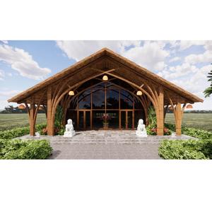 Invernaderos Prefabricados Industriales Rectangulares de Bambú de Alta Calidad de 40HC, Diseño Moderno, Área Exterior de 10m2, Garantía de 5 Años, Directamente de Fábrica - Product Image 3