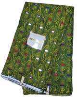 Nueva Tela Africana Grand Wax Dobby con Brillo, 100% Algodón Ankara Batik Ecológica para Niños y Niñas, para Confección de Cortinas, Vestidos de Fiesta