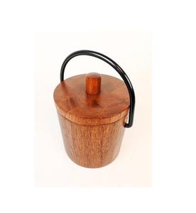 Wood <b>Ice</b> <b>Bucket</b> Hot Sale <b>With</b> Wooden <b>Lid</b> Unique Design for Home Restaurant Bar and Hotel Use Beer Bottle Wood <b>Ice</b> <b>Bucket</b> - Product Image 4