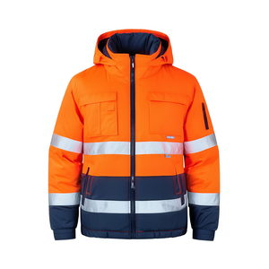 Chaqueta de Alta Visibilidad PLANAM, Talla L, Naranja/Azul Marino, Equipo de Seguridad y Supervivencia - Product Image 2