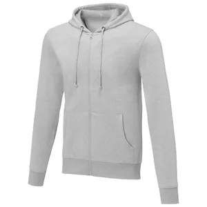 Theron Full Zip <b>Hoodie</b> with <b>Zipper</b> Promotional Full Zip Sweatshirt for <b>Men</b> - Product Image 4