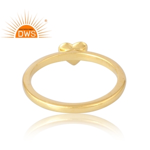 Anillo de Plata de Ley 925 chapado en oro de 18 quilates, joyería fina Demi para mujer, regalo para ella - Product Image 2