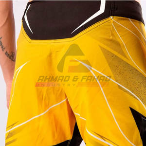กางเกงขาสั้น MMA 2025ขาสั้นสำหรับผู้ชายดีไซน์ใหม่ผลิตตามสั่ง - Product Image 6