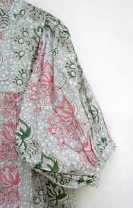 Diseño de estilo único Venta caliente rayón sólido A-line mini vestido Maxi con diseño floral para mujeres que usan usos por el exportador indio - Product Image 5