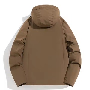 Ropa con logotipo personalizado Chaqueta de hombre a prueba de viento Otoño Chaqueta informal de manga larga Abrigo Chaqueta bomber - Product Image 2