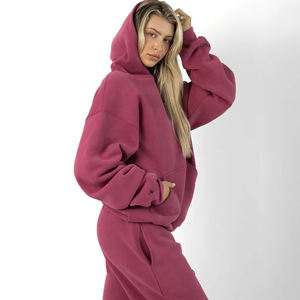 Sweat à capuche d'hiver unisexe 100% coton Vente en gros Poids lourd à manches longues Style urbain sérigraphie à capuche pour l'hiver au Bangladesh - Product Image 5