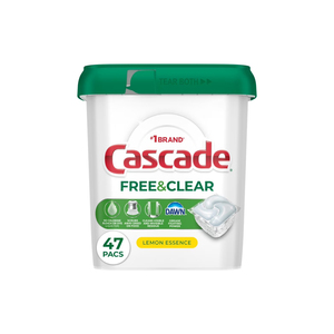 Pastillas de Detergente para Lavavajillas, Limpieza Profunda para Platos y Cristalería Cascade Platinum Plus - Product Image 5