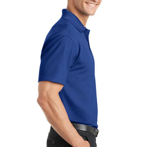 Polo de manga corta transpirable que absorbe la humedad True Royal Blue - Product Image 3