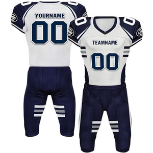 Personalización de fábrica nuevo estilo barato Rugby Jersey logotipo personalizado uniforme de fútbol americano práctica adulto fútbol americano Jersey - Product Image 5