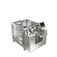 Automatisation de la scellage de sachets préformés en plastique et en papier pour granulés alimentaires par servomoteur 4 stations