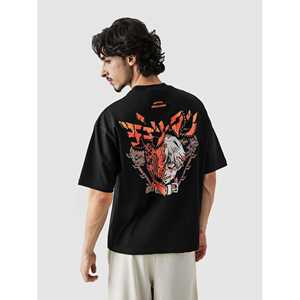 Chainsaw Man Denji Jersey 100% coton Tissu confortable et durable - Product Image 6