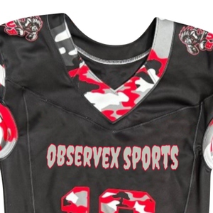 Ensemble d'uniformes de football américain pour hommes, fabriqués par un fabricant professionnel, uniformes de football américain confortables et respirants - Product Image 3