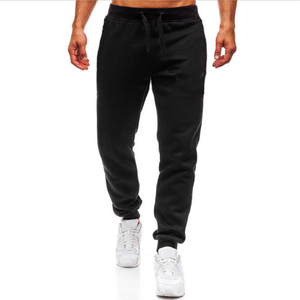 2025 Men's Casual Jogger <b>Pants</b> High Quality Cotton 65% Polyester 35% Sweatpants ODM-supplied Fashion Fitness Trousers - Product Image 1