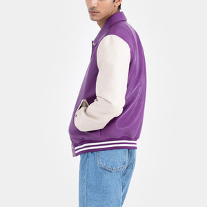 Chaqueta Universitaria de Béisbol para Hombre, Personalizada OEM, de Alta Calidad, Estilo Vintage de Invierno y Otoño, Estilo Urbano con Bordado de Chenilla - Product Image 2