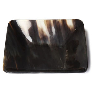 Cuenco grande para servir comida con cuerno de Búfalo, vajilla elegante, perfecta para uso doméstico, cocina y restaurante de chocolate - Product Image 4