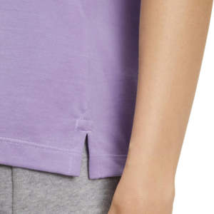 Venta al por mayor de las mujeres cómodas transpirable de secado rápido de manga corta para Polo Casual ropa deportiva Top Streetwear mejor estampado - Product Image 3