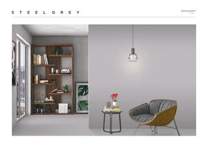 Matériaux de construction Inde 320x294mm Acier Gris Mosaïque Carreaux 73mm Chevrons Porcelaine Mosaïque RampTiles pour - Product Image 3