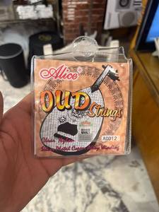 Juego de cuerdas para Oud Alice AOD-11 de 5 cuerdas - Nylon transparente y cobre plateado - Product Image 3