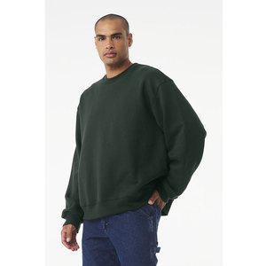 Sudadera Unisex BELLA + CANVAS 4711 de 10 oz, Cuello Redondo, Felpa Premium 100% Algodón, Personalizable - Product Image 3