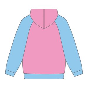 1938 Jack e Jill of America Pink maniche Raglan felpa blu ciniglia ricamo nero organizzazioni civiche e professionali - Product Image 3