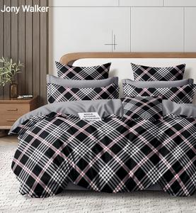 Juego de Sábanas de Lujo de 4 Piezas, Tamaño King, con 2 Fundas de Almohada, Diseño de Rayas, Microfibra de 400 Hilos, para Hotel de 5 Estrellas, Marca Sleep Royalty - Product Image 3