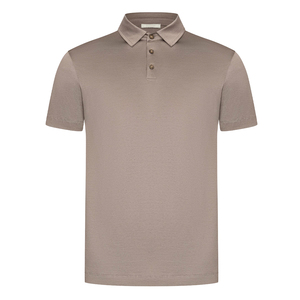 Chemises polo en coton mercerisé avec logo personnalisé OEM, vente en gros de chemises polo pour hommes - Product Image 4
