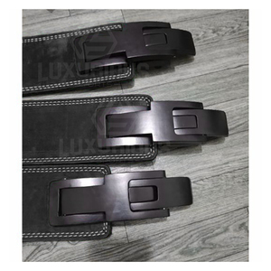 เข็มขัดหนังวัวยกน้ำหนักแบบสปอร์ตสุดหรูหนา10มม. 4นิ้วสำหรับงานหนักแข็งแรงกันลื่นขนาดบวกอุปกรณ์ออกกำลังกาย - Product Image 6