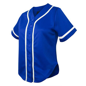 Maillot de baseball unisexe de haute qualité à manches courtes, impression personnalisée du nom et du numéro de l'équipe, 100% polyester, séchage rapide, respirant, faible MOQ - Product Image 6