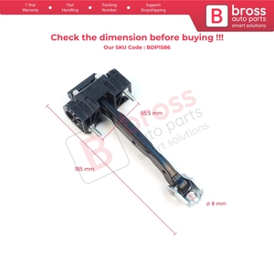 BDP1586 Butée de porte arrière, limiteur de sangle de vérification pour S80 XC70 S60 MK2 V70 MK3 XC60 V60 MK1 31298467 Pièces automobiles Bross - Product Image 2