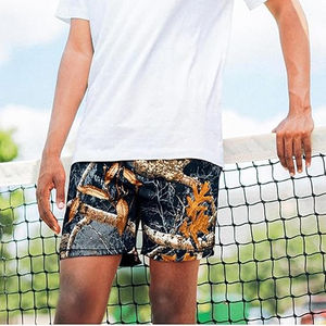 Shorts pour hommes Trimpo Sports, taille mi-haute, logo personnalisé, couleur unie de qualité supérieure, imperméables et à séchage rapide - Product Image 6