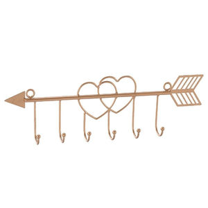 Crochets muraux vintage en fer écologique, finition noire, pour la décoration de la maison, du salon, pour suspendre manteaux, chapeaux, clés, forme personnalisée - Product Image 3