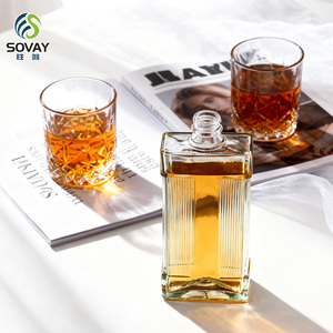 Botella de vidrio personalizada al por mayor 200ml 375ml 500ml 700ml 750ml Capacidad Brandy <span class=keywords><strong>Vodka</strong></span> Juniper <span class=keywords><strong>Berry</strong></span> Tequila Cork - Product Image 2