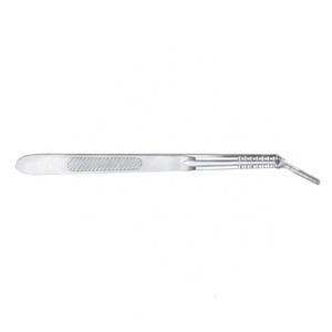 MEDIHEAL SURGICAL CORPORATION Mango para Bisturí Quirúrgico B.P 4LA MSC-H-1307 12.75 cm Acero Inoxidable Reutilizable Clase I Signal - Product Image 6
