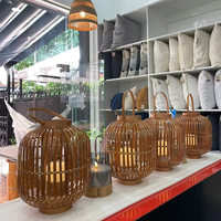 VENTE FLASH! Abat-jour en bambou, lampe suspendue pour la décoration du jardin, chambre à coucher, salon, cuisine