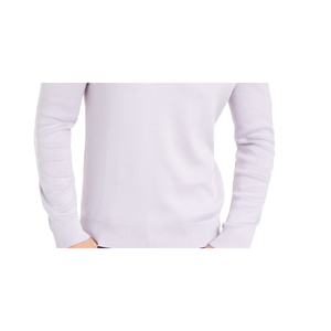 Maglione da Uomo Calvin Klein XX-Large con Scollo a V, Vestibilità Regolare, Viola, con Logo Stampato, Maniche Lunghe, Fornitura ODM Invernale - Product Image 3