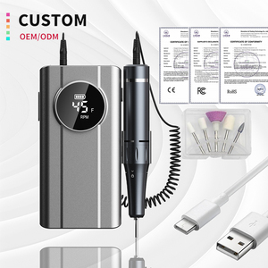 Fresa Elettrica Professionale per Unghie 35000RPM Portatile per Manicure e Pedicure con Gel Acrilico - Product Image 1