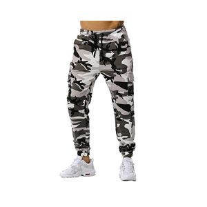 Pantalones deportivos de algodón para hombre, pantalones deportivos de diseño personalizado con bolsillos, pantalones de chándal ajustados con cordón en la cintura - Product Image 1