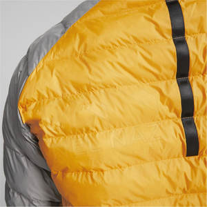 Chaqueta acolchada de invierno para hombre, chaqueta ligera a prueba de viento, chaqueta acolchada con cierre de cremallera empacable, chaqueta cortavientos con capucha - Product Image 5