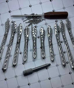 Bloqueo-Placa de tibia distal 3,5 MM(5H a 12H) y tornillos de bloqueo (juego de 120 piezas) 316L - Product Image 6