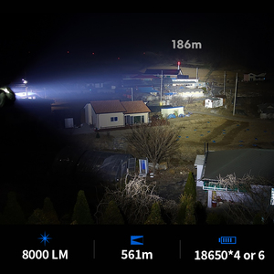 Zerobeam H50 phạm vi rộng dẫn đèn pha có thể sạc lại ánh sáng cho cắm trại ngoài trời câu cá và đi bộ đường dài - Product Image 2