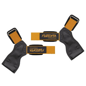 Poignées de gymnastique personnalisées avec logo, pour musculation et entraînement, en néoprène rembourré, avec support de poignet et protection de la paume, pour améliorer la préhension - Product Image 1