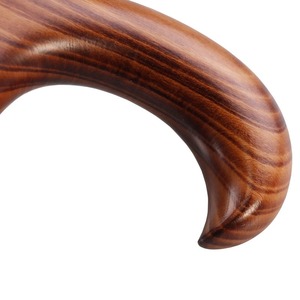 Bastón de Madera con Mango de Latón para Hombre y Mujer, Mango Cómodo, Bastones Decorativos de Madera - Product Image 4