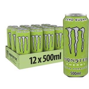 Monster Energy Drink Ultra Fruit Flavor Energy Drink Light Carbonated <b>Beverage</b> Bulk Pack - Product Image 3