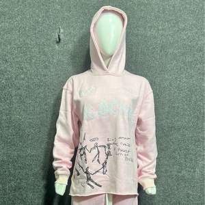 Survêtement d'hiver unisexe personnalisable, respirant, léger, à capuche, floral, 80% coton, 20% polyester, 450-650 GSM, polaire floral - Product Image 1