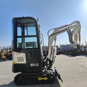 Mini-excavatrice diesel de haute qualité, 2 tonnes, moteur à haut rendement, pompe, engrenage, garantie de 4 ans, fournisseur fiable - Product Image 4