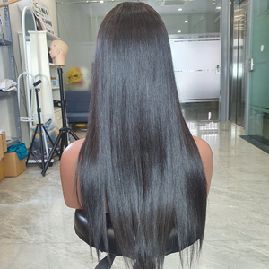 Peluca de cabello humano virgen 100% vietnamita, extensión de onda Natural, sin enredos, sin desprendimiento, precio al por mayor - Product Image 1